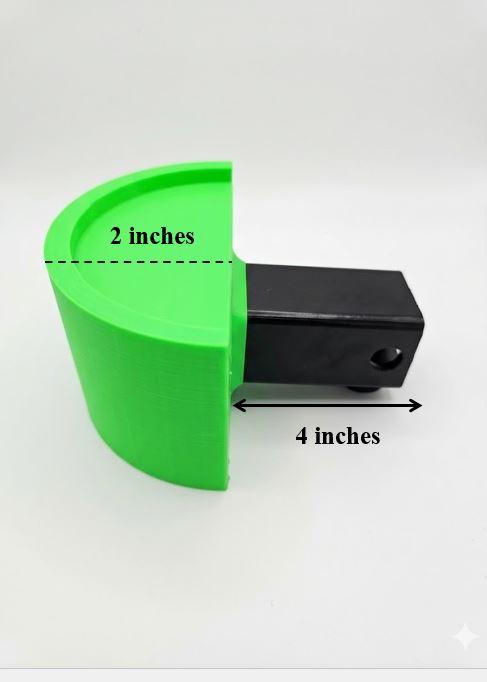 Warp Pipe Trailer Hitch Receiver Cover Plug Cap 2" Receiver Truck SUV