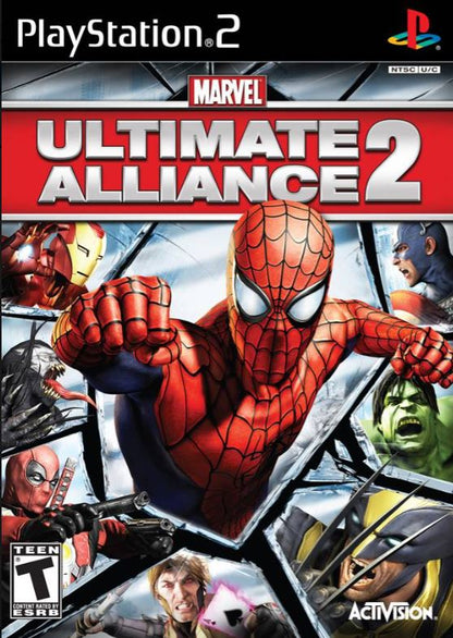 Marvel: Ultimate Alliance 2 (Sony PlayStation 2, 2009) Complete