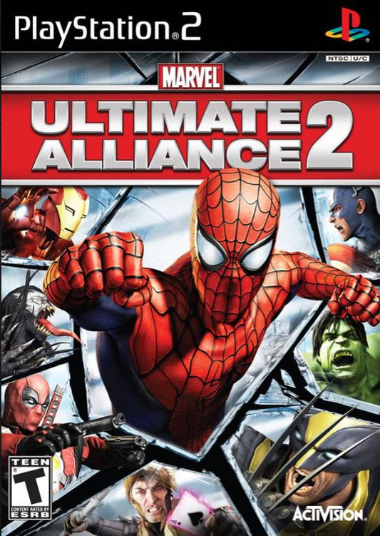 Marvel: Ultimate Alliance 2 (Sony PlayStation 2, 2009) Complete