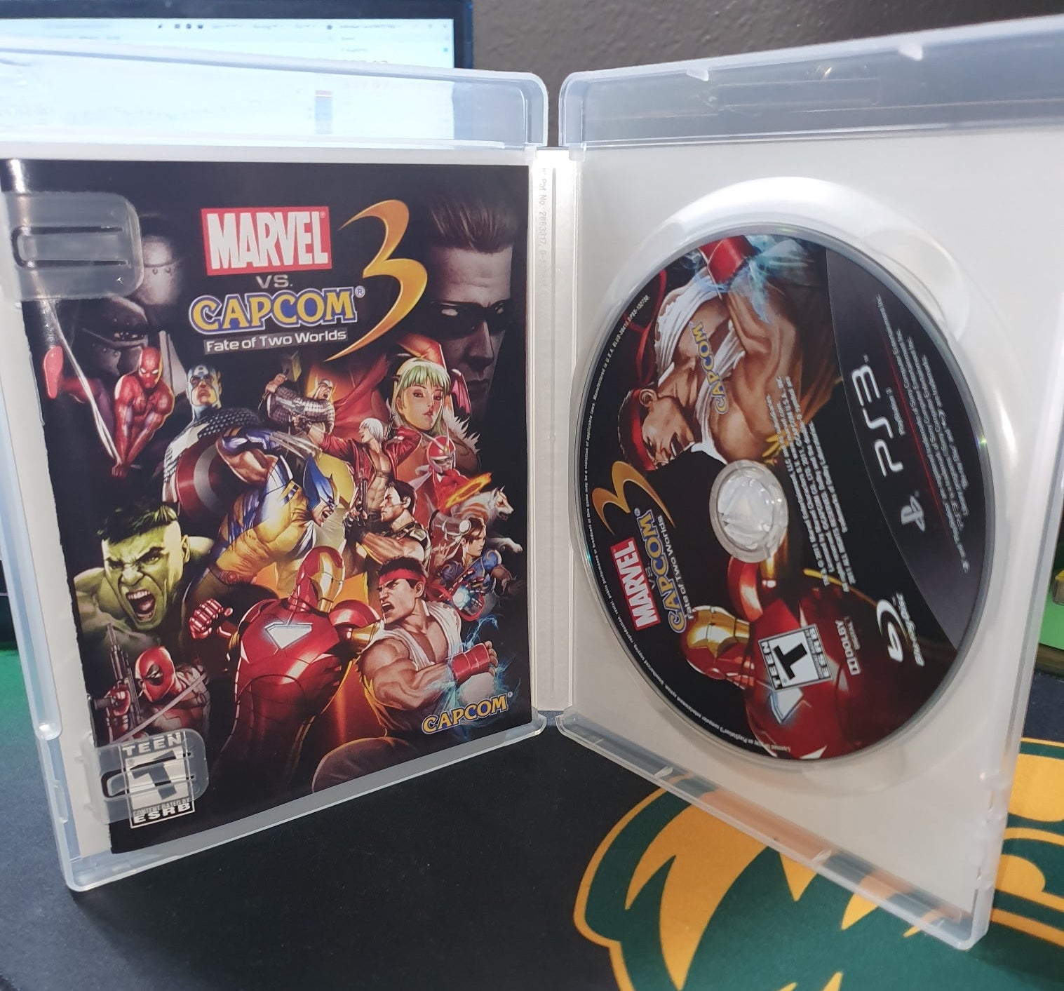 marvel vs capcom 3 sony playstation 3 cib
