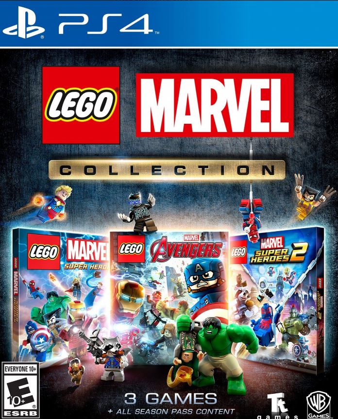 LEGO Marvel Collection PS4 PlayStation 4 Year Guarantee Complete CIB Near Mint