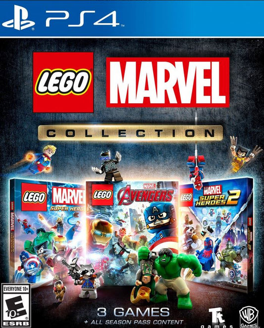 LEGO Marvel Collection PS4 PlayStation 4 Year Guarantee Complete CIB Near Mint