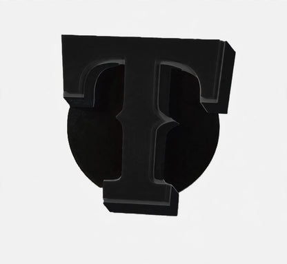Black Texas Rangers Baseball Trailer Hitch Receiver Cover Plug Cap 2x2" Receiver Ford Dodge Jeep Ram Chevy Honda Nissan Toyota Vehicles Suv Trucks (Copy)