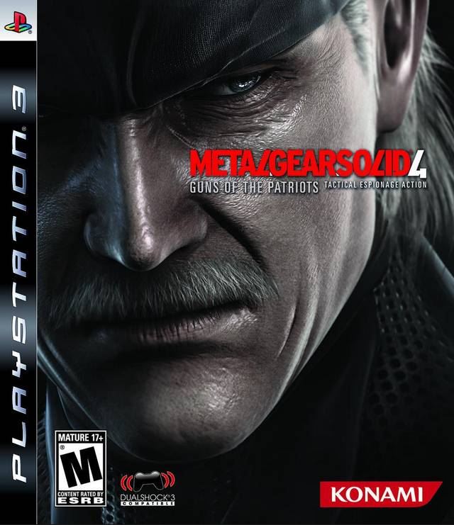 Metal Gear Solid 4: Guns of the Patriots (Sony PlayStation 3, 2008) Disc Good