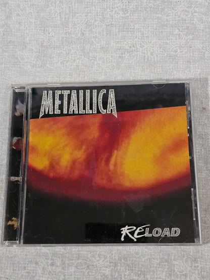 Metallica ReLoad 1st Print CD 1997 Explicit Original Elektra Pressing Heavy Metal Fuel Unforgiven II Memory Remains Collector Edition Album