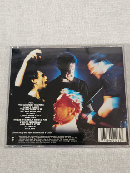 Metallica ReLoad 1st Print CD 1997 Explicit Original Elektra Pressing Heavy Metal Fuel Unforgiven II Memory Remains Collector Edition Album