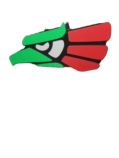 Hecho En Mexico Eagle Symbol Trailer Cover Plug Cap Tow Hitch Fits 2" Receivers