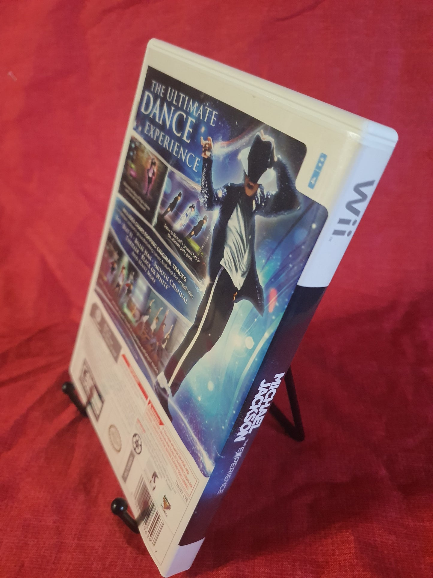 Michael Jackson: The Experience (Nintendo Wii, 2010) Complete Tested No Glove