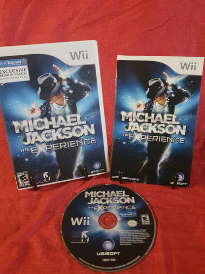 Michael Jackson: The Experience (Nintendo Wii, 2010) Complete Tested No Glove