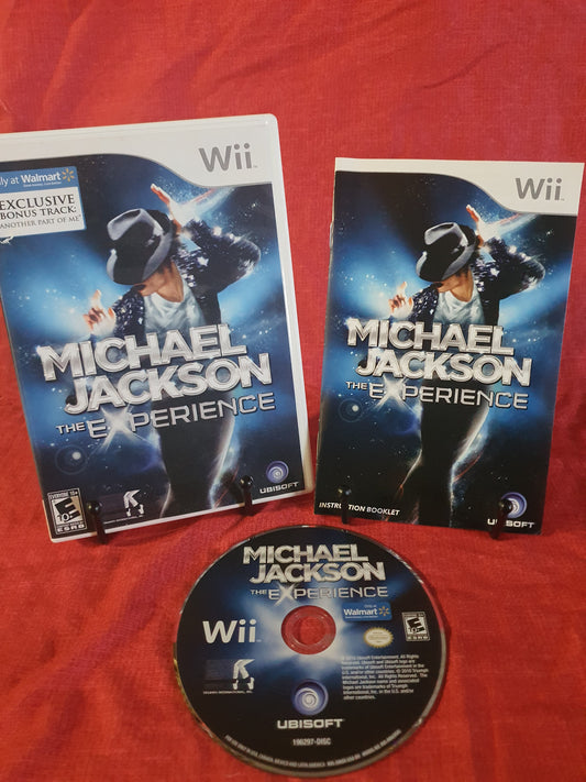 Michael Jackson: The Experience (Nintendo Wii, 2010) Complete Tested No Glove