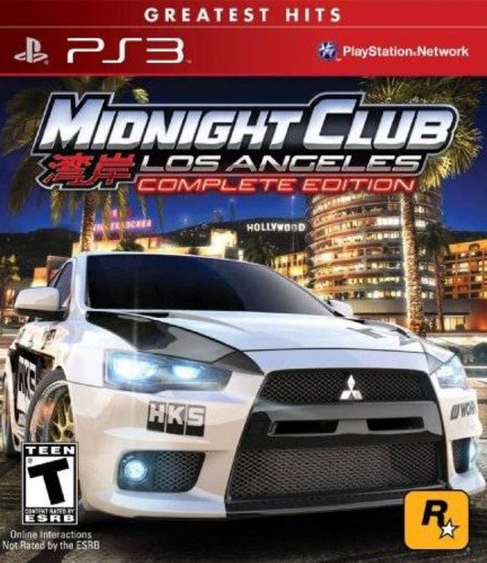 Midnight Club: Los Angeles Complete Edition PS3 Sony PlayStation 3 2009
