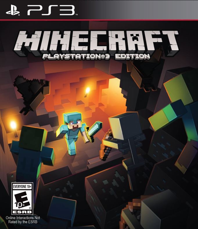 Minecraft PlayStation 3 Edition (PlayStation 3, 2014) Tested 3000385 Region Free