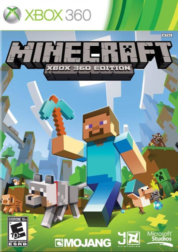 Minecraft Microsoft Xbox 360 2013 Edition Tested Working G2W00002 Complete CIB