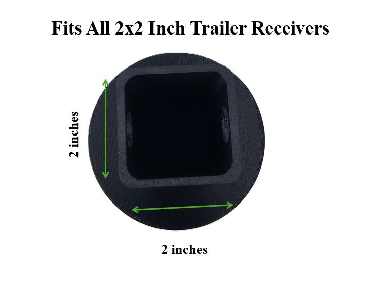 Mortal Kombat Dragon Trailer Hitch Cover Fits 2 Inch Receiver Truck SUV Jeep Car Pickup - Tow Hitch Plug Gaming Gift Video Game Collectible