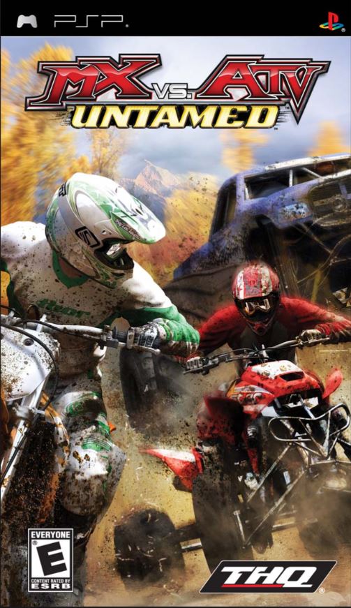 MX vs. ATV Untamed (Sony PSP, 2007) Tested Game Only Very Good VG ULUS-10330-F