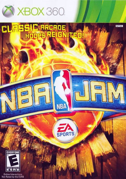 NBA Jam (Microsoft Xbox 360, 2010) Videogame Disc Very Good