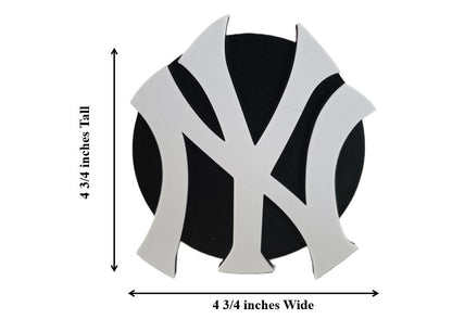 New York Yankees Baseball Trailer Hitch Receiver Cover Tow Towing Plug Cap 2"