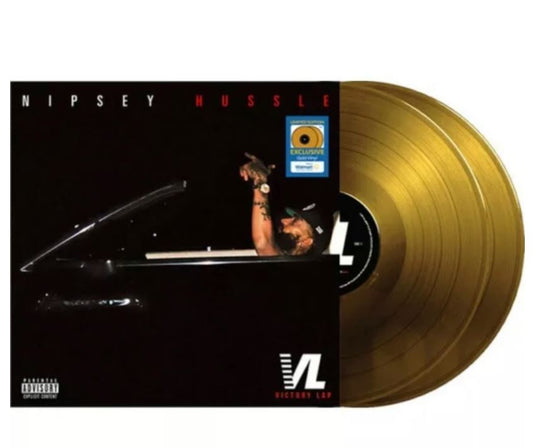 Victory Lap by Nipsey hussle (Vinyl, Atlantic) Near Mint NM/NM Yellow 12" LP