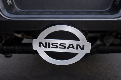 Nissan Trailer Hitch Receiver Cover Plug 2" Receiver Truck SUV Frontier King Cap Pro Shiny Silver
