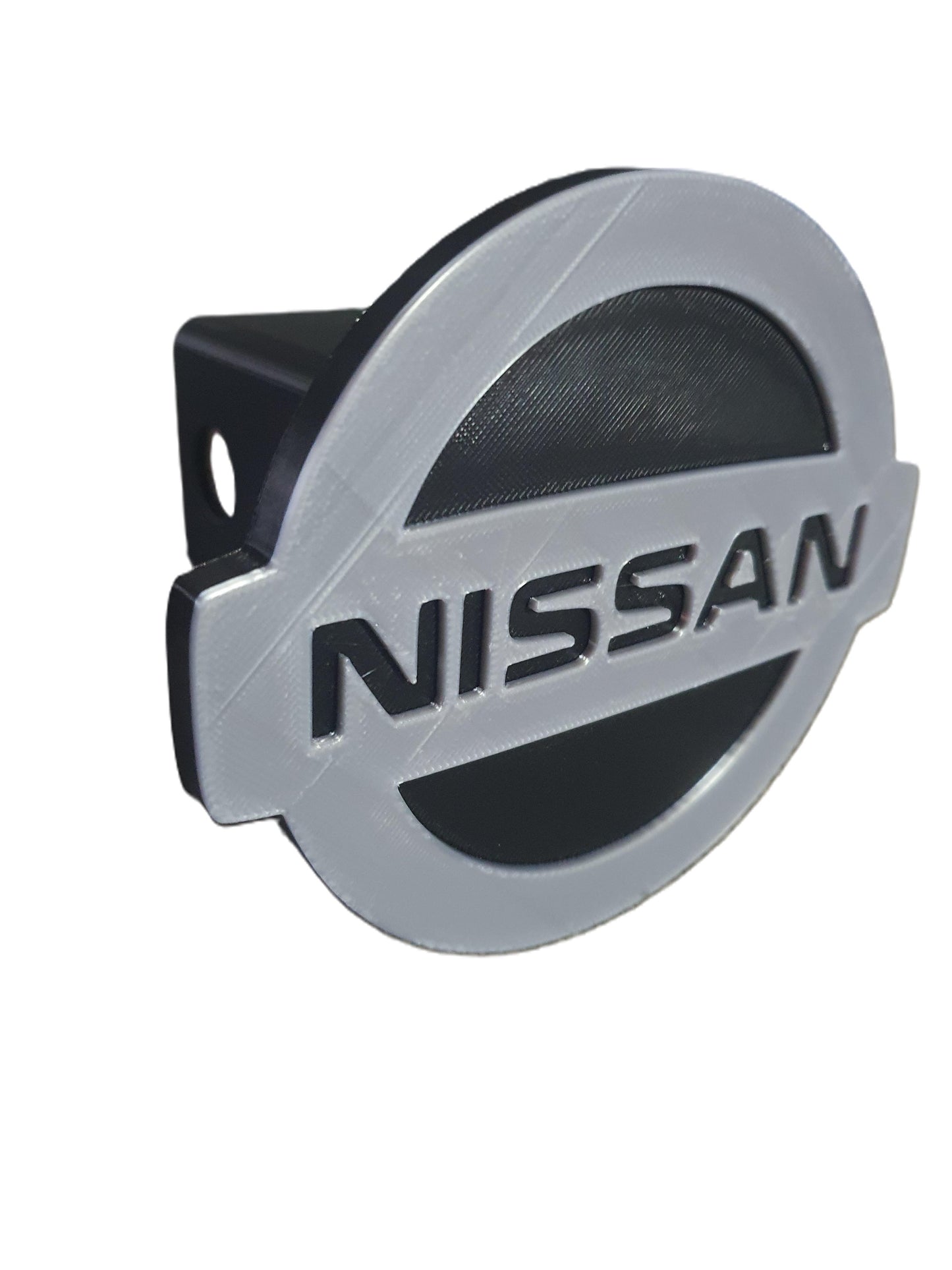 Nissan Trailer Hitch Receiver Cover Plug 2" Receiver Truck SUV Frontier King Cap Pro Shiny Silver