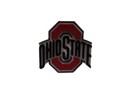 Ohio State University Trailer Hitch Cover Cap Plug – Fits 2" Receiver Truck SUV – Buckeyes Fan Gift Columbus Cleveland Cincinnati