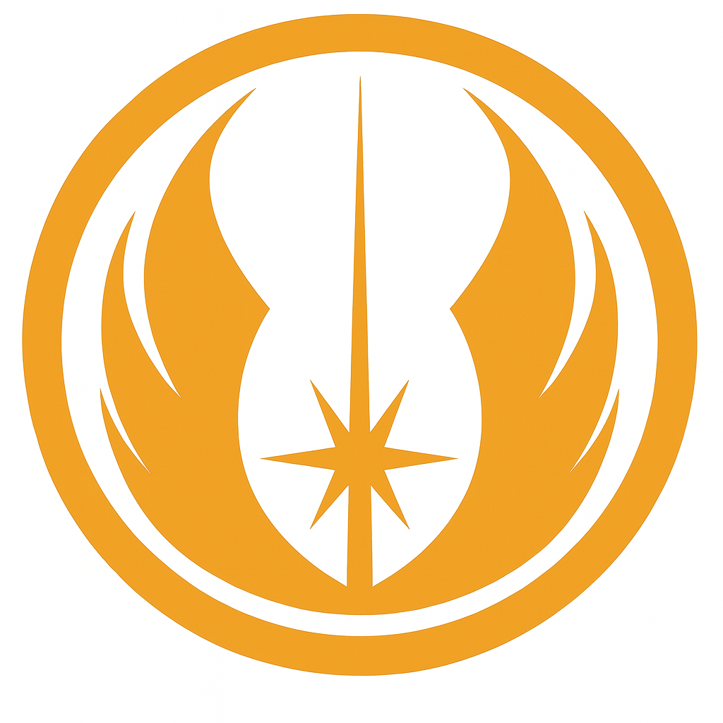 Star Wars Jedi Order 4" Logo Cover Plug Cap Tow Hitch Fits 2" Receivers