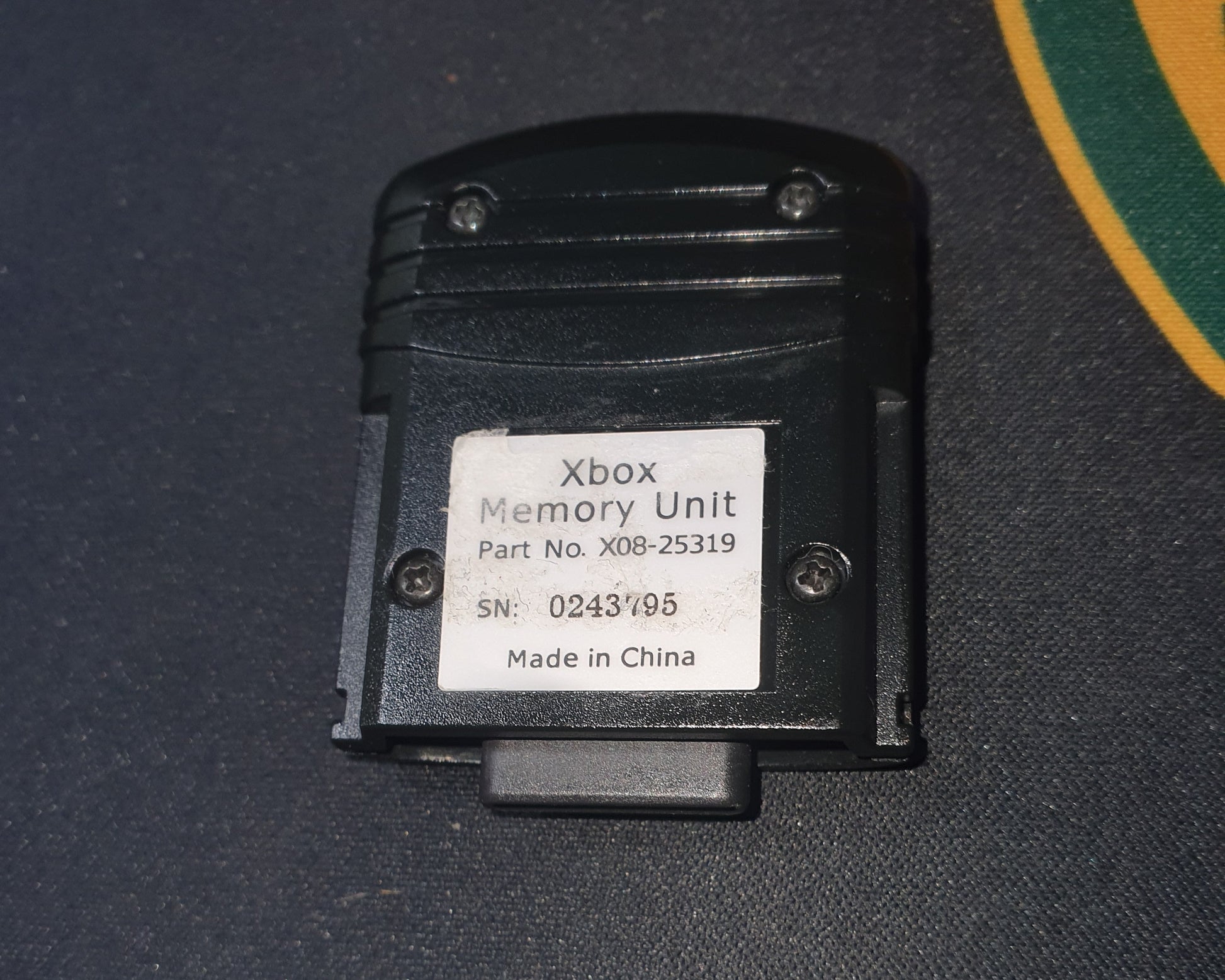 black xbox memory card