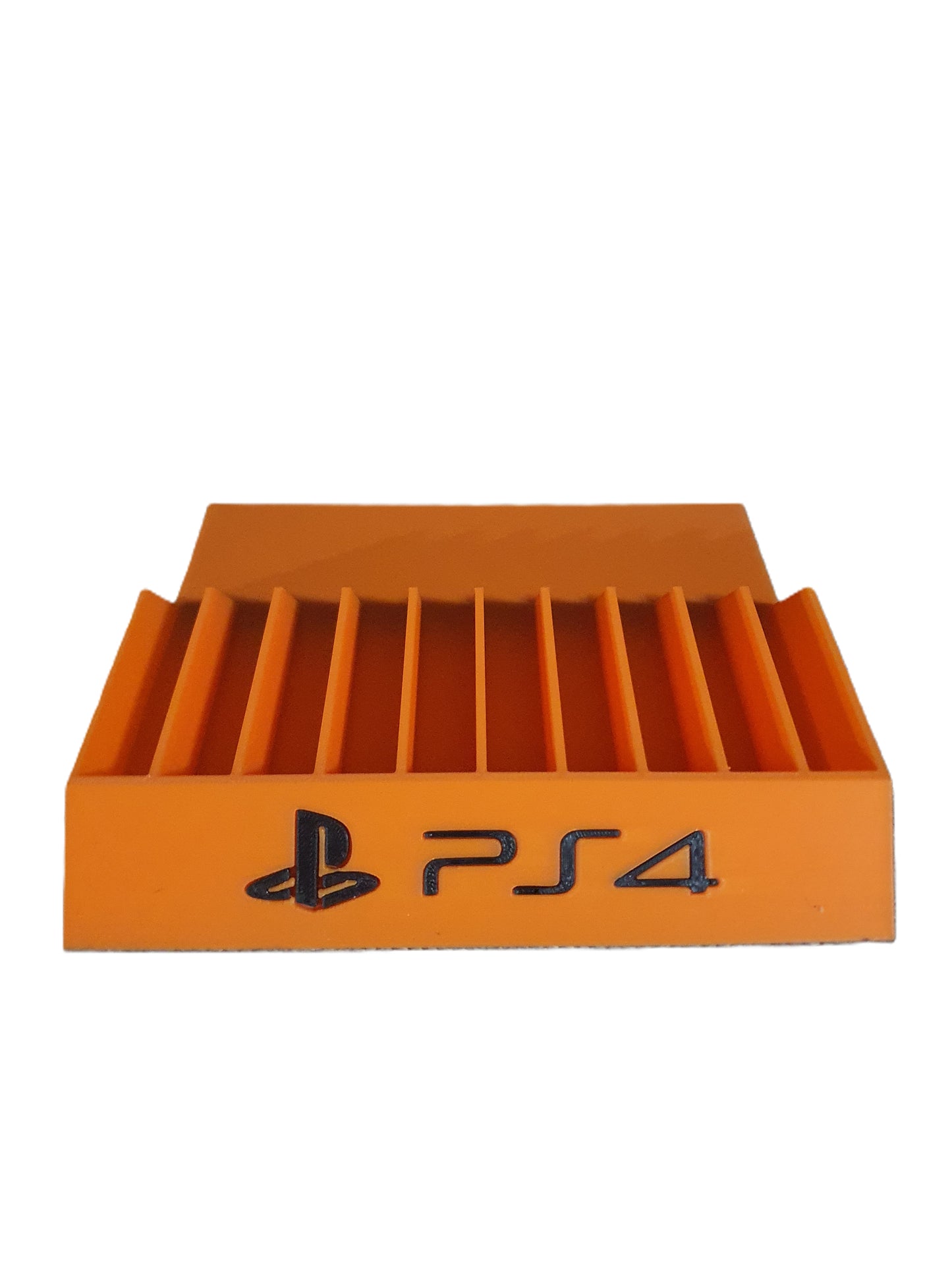 New Orange PlayStation 4 Game Holder Rack Sony Videogame Storage Display Org PS4