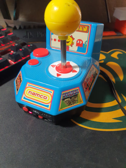 Namco Ms Pac-Man Galaga Mappy 5 in 1 2004 Jakks Plug N Play Game System Tested