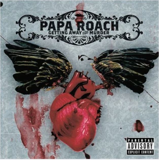 Papa Roach Getting Away Murder PA CD 2004 Geffen Records Alt Rock Scars Last Resort Tested Collector Original Pressing Edition