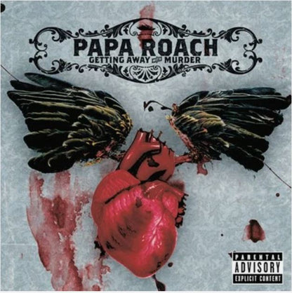 Papa Roach Getting Away Murder PA CD 2004 Geffen Records Alt Rock Scars Last Resort Tested Collector Original Pressing Edition