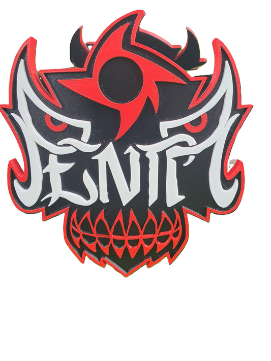 Penta Lucha Brothers Mask Skull Trailer Hitch Cover Plug 2x2 Receiver Truck Suv