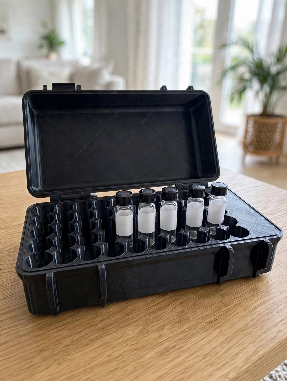 Peptide Pen Case Holds 3ml Cartridge Case Holder Travel Storage Organizer Box Protective Hard