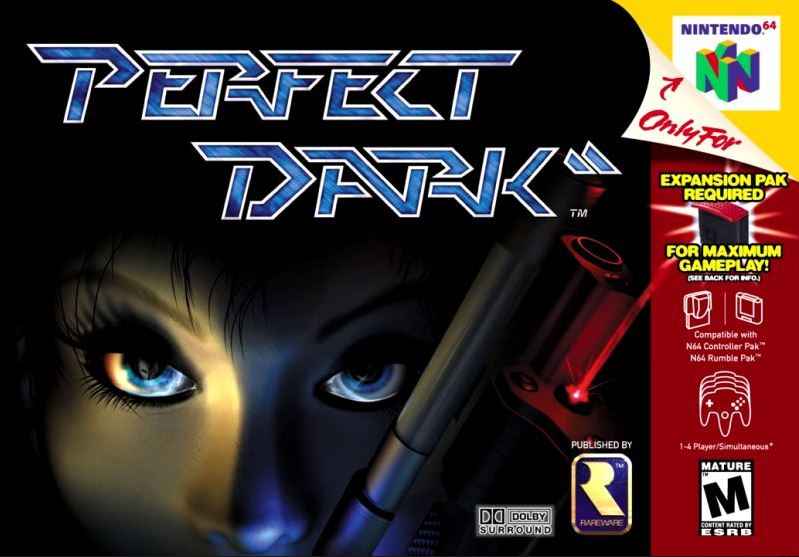 Perfect Dark (Nintendo 64, N64, 2000) Authentic Cartridge NUS-NPDE-USA NUS-006