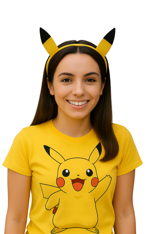 Pikachu Ears Hair Headband Cosplay Costume Collectors Pokemon Nintendo Pack of 4