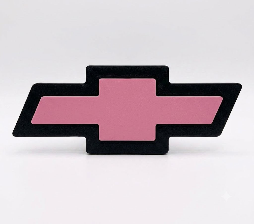 Chevrolet Chevy Truck Pink Bowtie Cover Plug Cap Hitch Tow Cover Silverado 1500