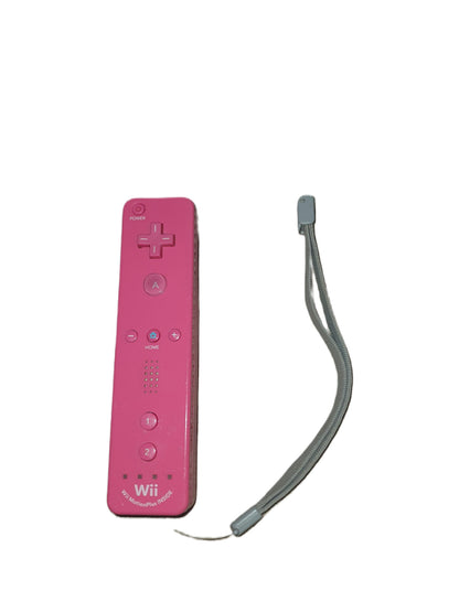 Official Wii Remote Nintendo Motion Plus Inside U OEM Controller Pink RVL-036