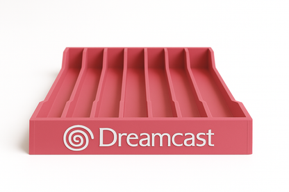 Dreamcast Game Disc Stand Retro Sega Storage Organizer Rack HKT-3010 3D Print