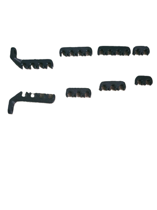 Black Spark Plug Loom Clip-On Wire Separator Ignition Cable Divider Holder Ford