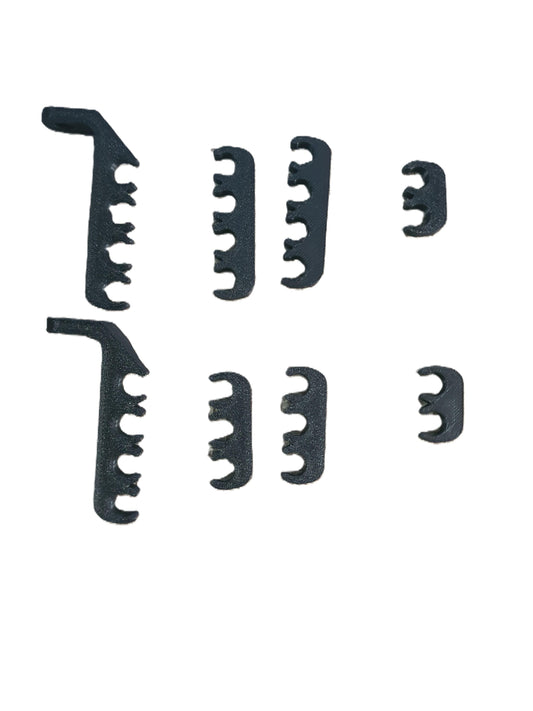 Black Spark Plug Loom Clip-On Wire Separator Ignition Cable Divider Holder Ford