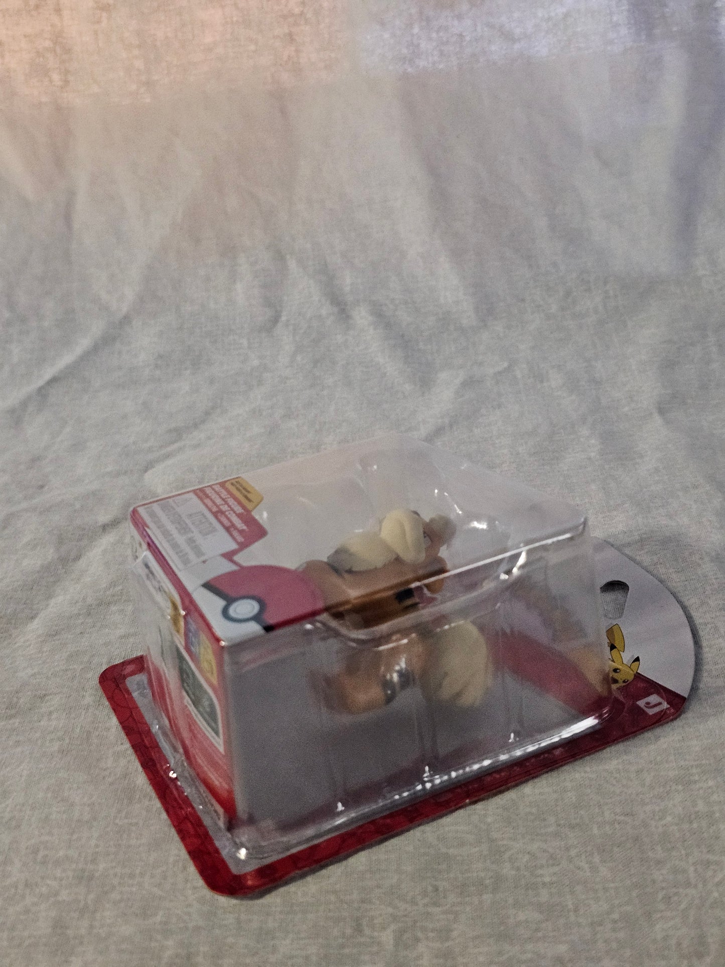 Official Jazwares Pokemon Growlithe Battle Figure New Fire Canine Kanto Collectible for Anime Lovers Birthday Holiday Surprise Present Otaku