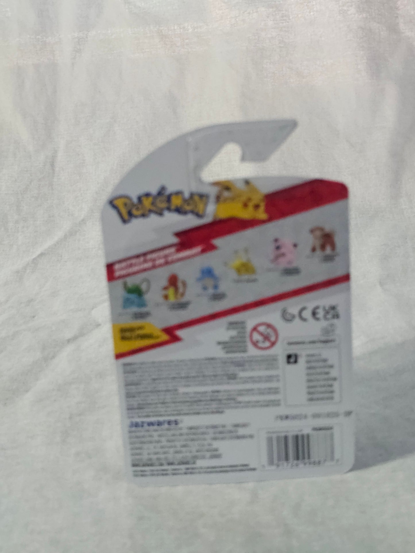 Official Jazwares Pokemon Growlithe Battle Figure New Fire Canine Kanto Collectible for Anime Lovers Birthday Holiday Surprise Present Otaku
