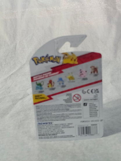 Official Jazwares Pokemon Growlithe Battle Figure New Fire Canine Kanto Collectible for Anime Lovers Birthday Holiday Surprise Present Otaku