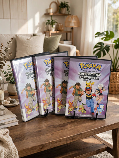 Pokemon the Series: Diamond and Pearl the Complete Season (DVD) 7 Discs 2019 Set