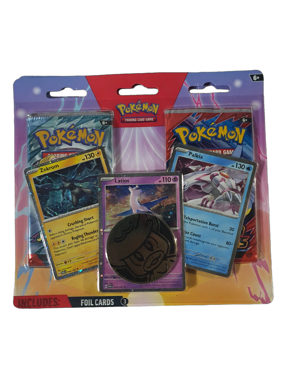 Pokemon TCG Mega Evolution Pitch Black Zarude 2 Pack Blister Promo Sealed Bundle Promo Holo Coin Sealed