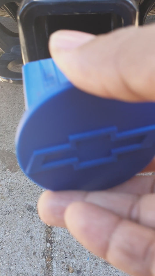 Chevy Chevrolet Truck Trailer Hitch Receiver Cover Plug Cap 2" Receiver Slip On Silverado 1500 Suburban