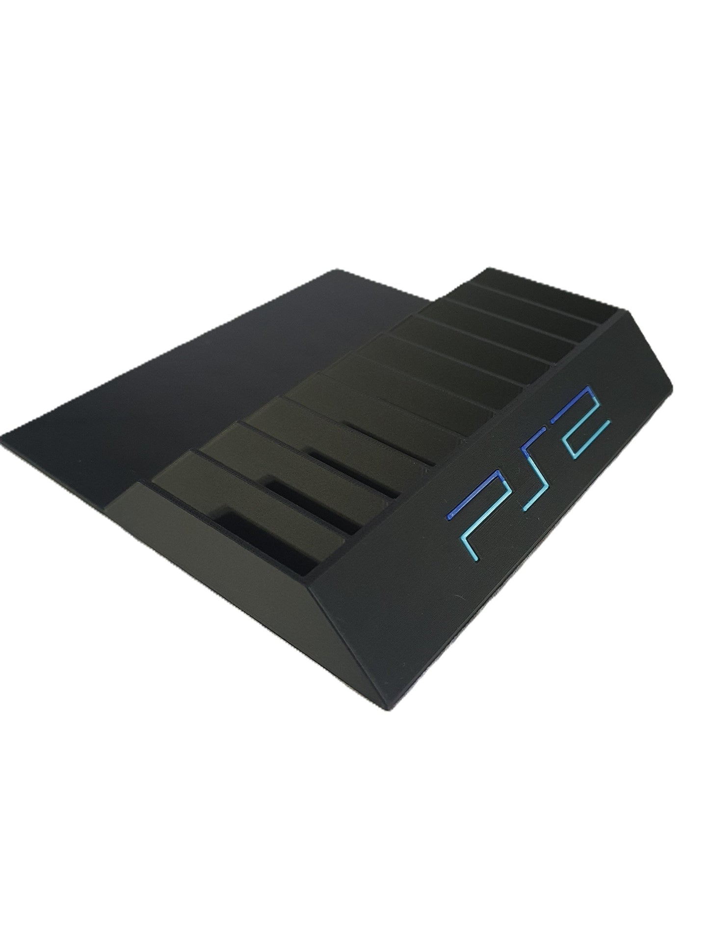 PlayStation Holder Videogames DVD Storage Display Colorful Logo PS2 PS3 PS4 PS5