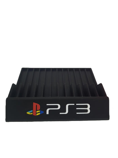 PlayStation 3 Game Holder Sony Video Storage Display Stand Rack Large Color Logo
