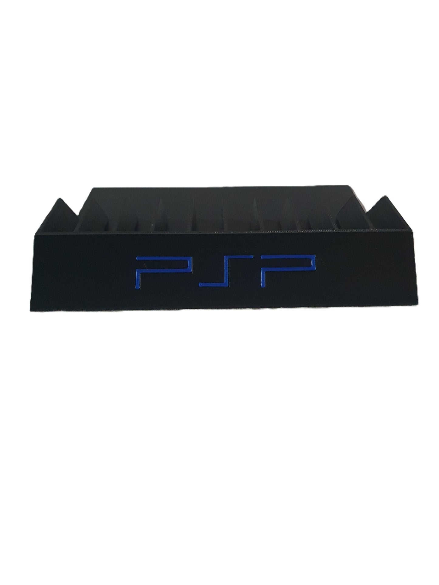 Sony PSP Game Display Stand Vibrant Blue Letter Holder Rack Storage 2000 3000