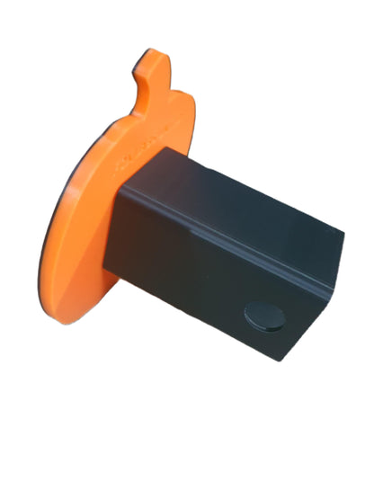 Pumpkin Halloween Spooky Cover Plug Cap Tow Hitch Fits 2" Receivers Truck SUV